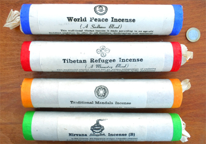 incenso tibetano 4 profumi